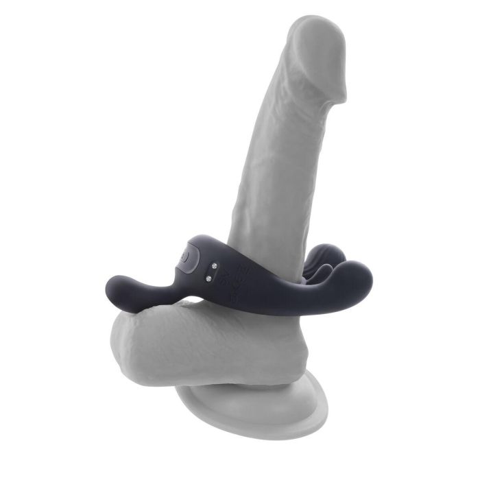 Anillo para el Pene Playboy Playboy Negro 1