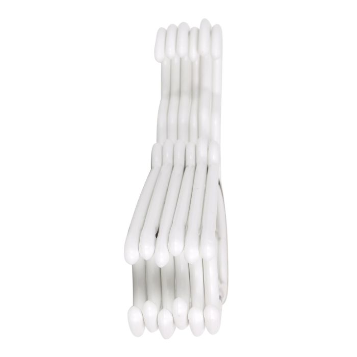 Set de 6 perchas de plástico Blanch 42x20 cm - Dem (8 Cajas) 2 Set de 6 perchas de plástico Blanch 42x20 cm - Dem (8 Cajas) 2