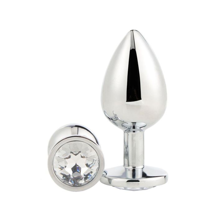 Plug Anal Dream Toys Gleaming Love Plateado 8