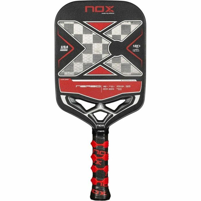 Pala de Pickleball Nox Nerbo Negro Fibra de carbono 0 Pala de Pickleball Nox Nerbo Negro Fibra de carbono 0