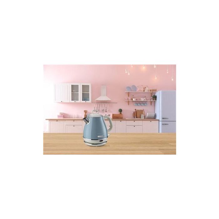 Ariete 2868/05 Hervidor Vintage Azul 1 Litro Apto para Inducción con Filtro Metal y Apagado Automático 3 Ariete 2868/05 Hervidor Vintage Azul 1 Litro Apto para Inducción con Filtro Metal y Apagado Automático 3