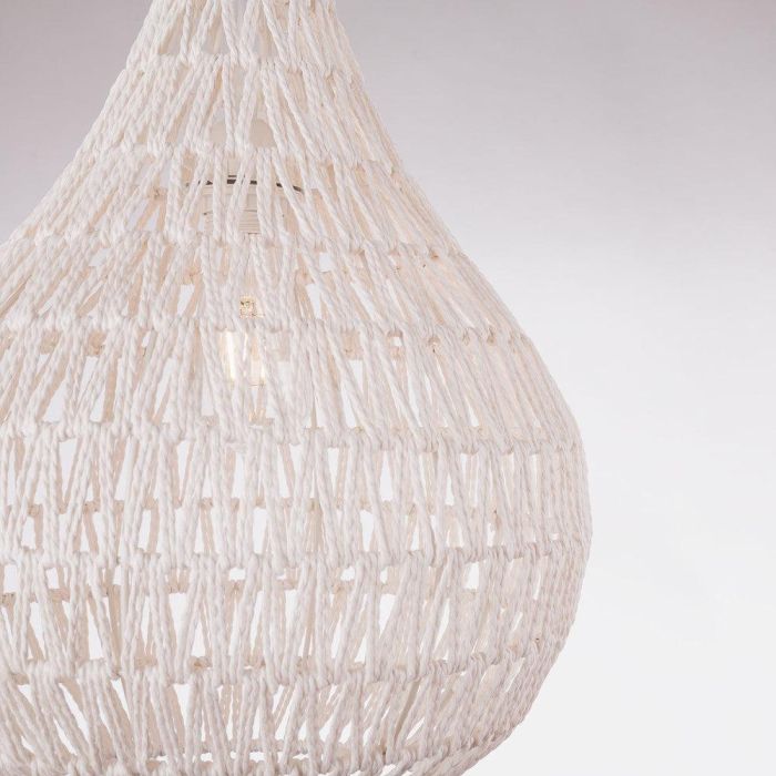 Lámpara Colgante Orsk de Cuerda Natural SKD-P80027 | Diseño Original E27 para Salón, Comedor y Restaurante 2 Lámpara Colgante Orsk de Cuerda Natural SKD-P80027 | Diseño Original E27 para Salón, Comedor y Restaurante 2