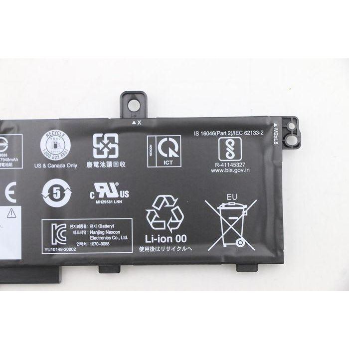Lenovo Internal Li-ion battery with 93.5Wh capacity, designed for Lenovo ThinkPad P15 (Gen 1) laptops. 3 Lenovo Internal Li-ion battery with 93.5Wh capacity, designed for Lenovo ThinkPad P15 (Gen 1) laptops. 3