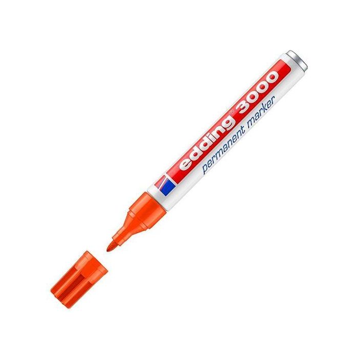 Edding Marcador Permanente 3000 Naranja Edding Marcador Permanente 3000 Naranja