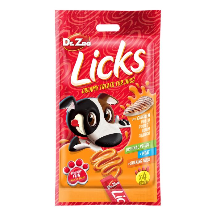 Dr Zoo Licks Perro Pollo 12x4x15 gr