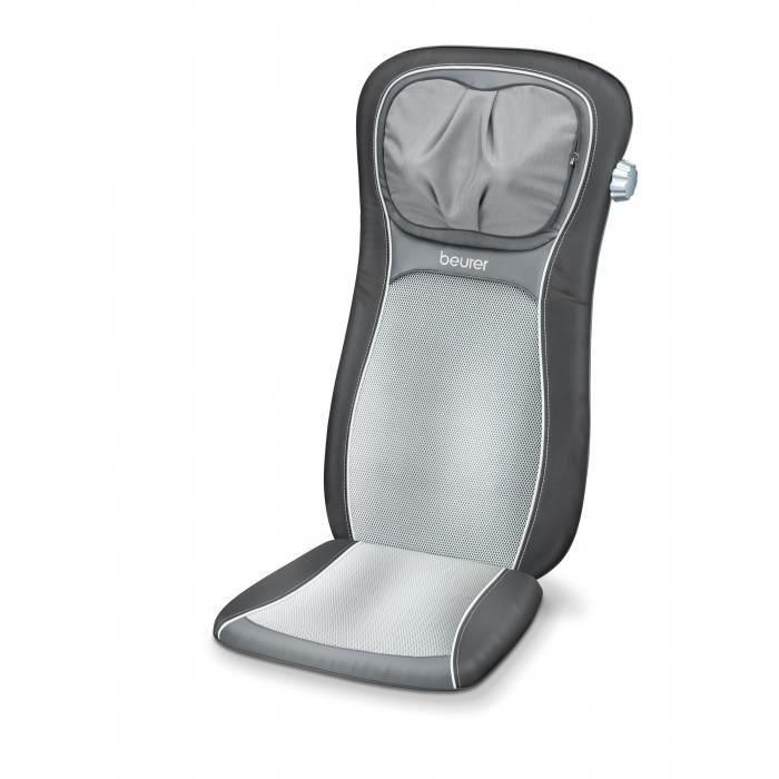 Beurer MG-260 Funda de Asiento de Masaje Shiatsu con Función Luz y Calor, Color Negro 2 Beurer MG-260 Funda de Asiento de Masaje Shiatsu con Función Luz y Calor, Color Negro 2