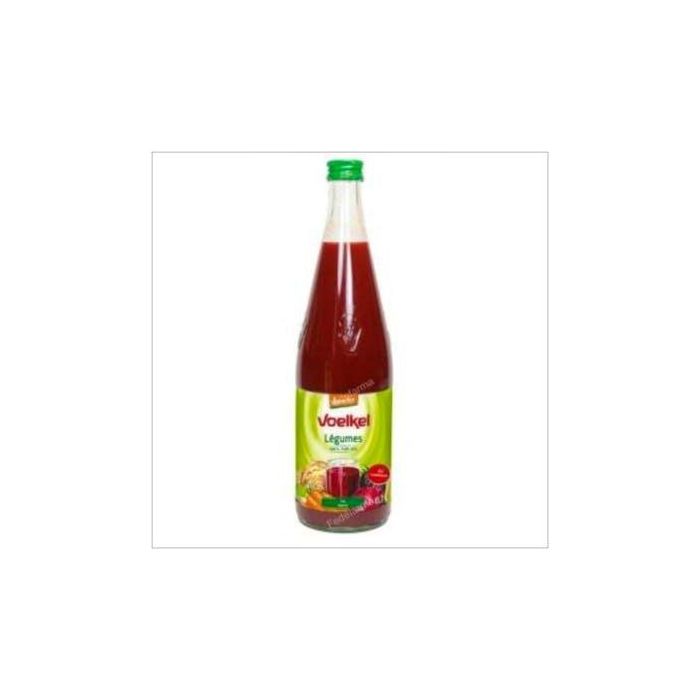 VOELKEL Zumo de Verduras Lactofermentado Bio Demeter, Remolacha, Zanahoria y Apio 700ml