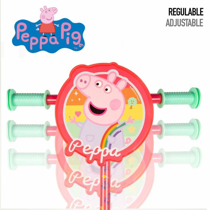 Patinete Peppa Pig Goma Metal Plástico 4