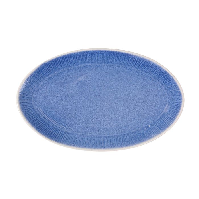 La Mediterranea Bandeja "Calobra" Azul 33.8 x 20.5 cm (12 Unidades)