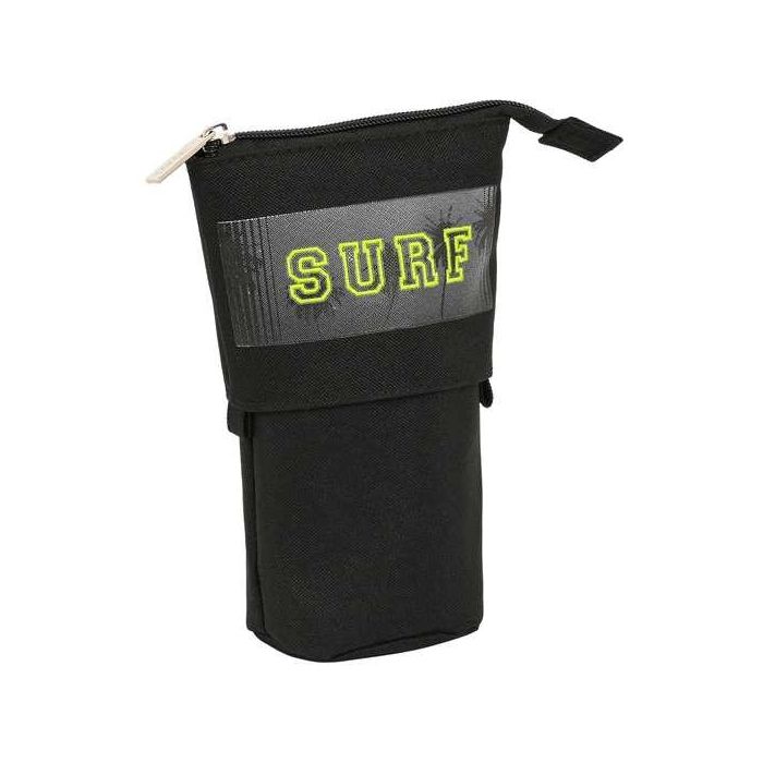 Estuche Cubilete Safta Surf Negro (8 x 19 x 6 cm) 6 Estuche Cubilete Safta Surf Negro (8 x 19 x 6 cm) 6