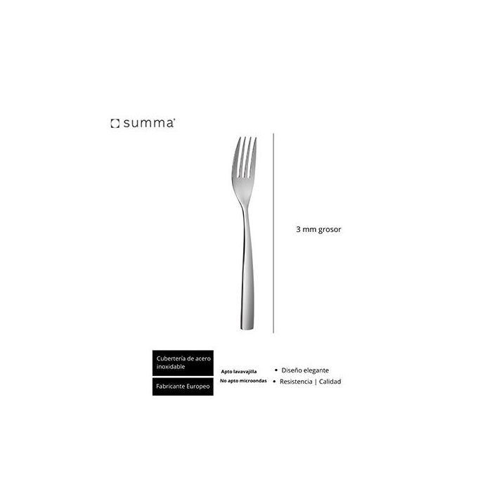 Sinxelo Satin Tenedor Mesa 205 Mm (12 Unidades) 1 Sinxelo Satin Tenedor Mesa 205 Mm (12 Unidades) 1