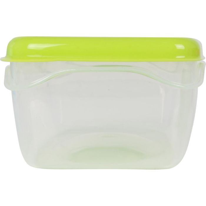 Dem Fiambrera Hermética Rectangular 0.5L para Microondas | 14.5 x 10 x 6 cm (24 Unidades) 2