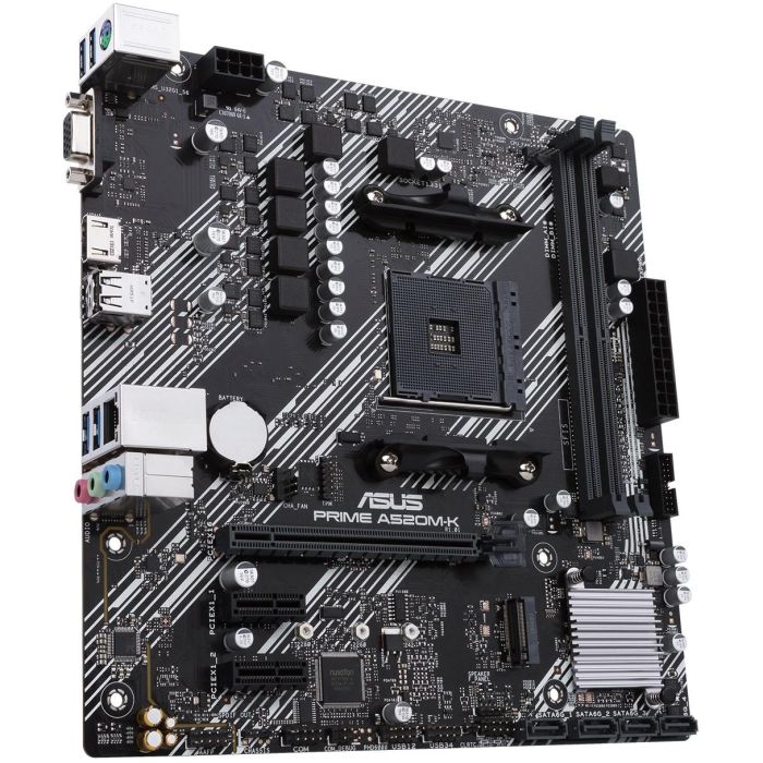 Asus PRIME A520M-K Placa Base Socket AM4 DDR4 PCIe 3.0 Micro ATX 3 Asus PRIME A520M-K Placa Base Socket AM4 DDR4 PCIe 3.0 Micro ATX 3