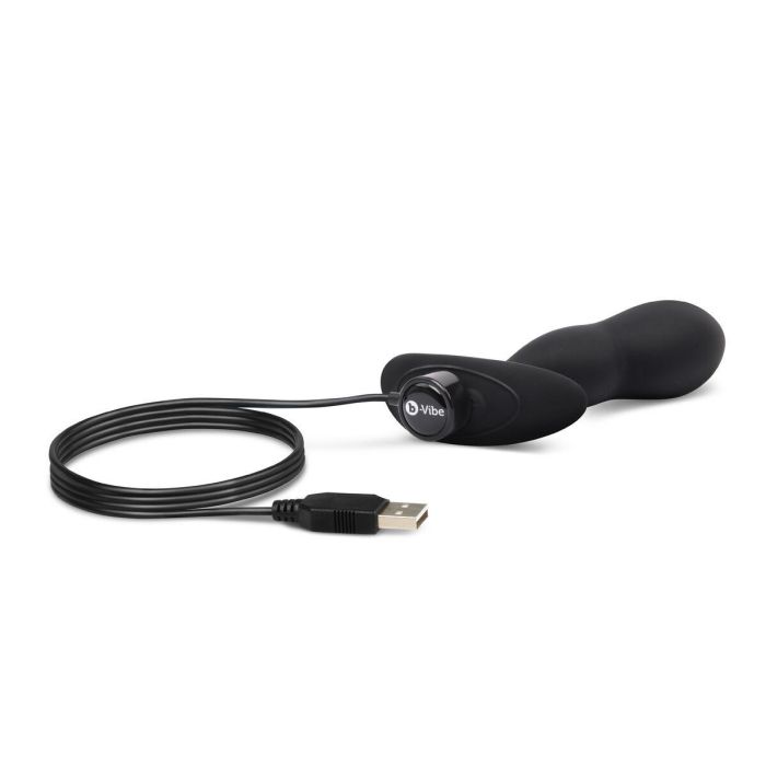 Plug anal con control remoto B-Vibe Negro 2 Plug anal con control remoto B-Vibe Negro 2