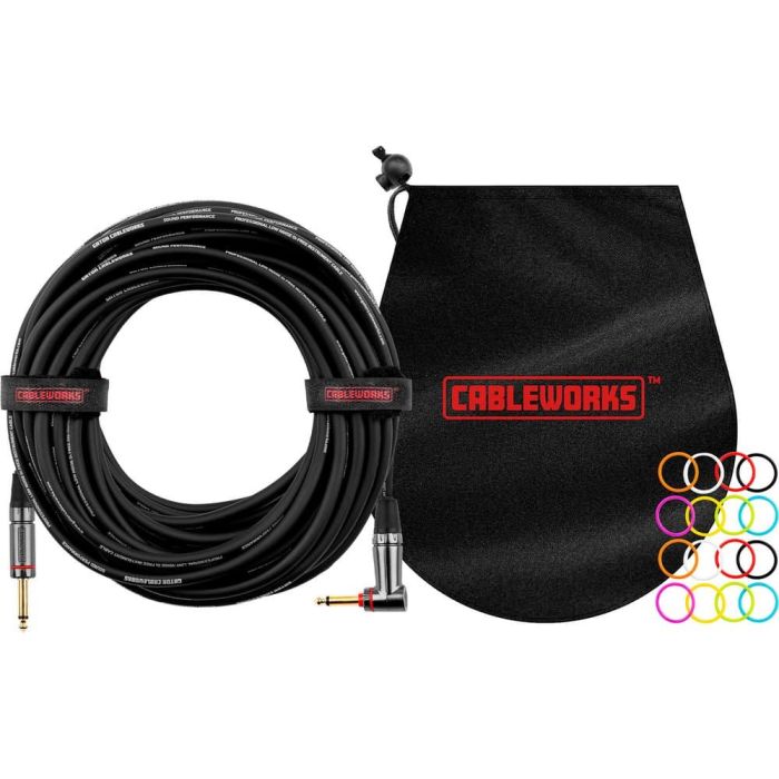 Cable De Instrumento Jack Recto/Jack Acodado (Con Silent) - 9 M 4
