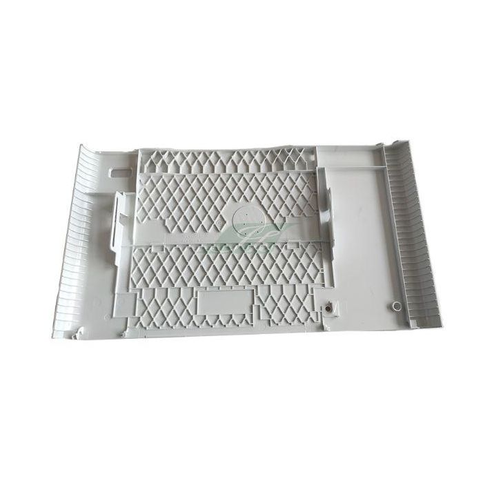 HP Multi-Purpose Tray 1 cover assembly, dimensions 28x6.5x28 cm, compatible with HP M607, M608, M609, M611 models.