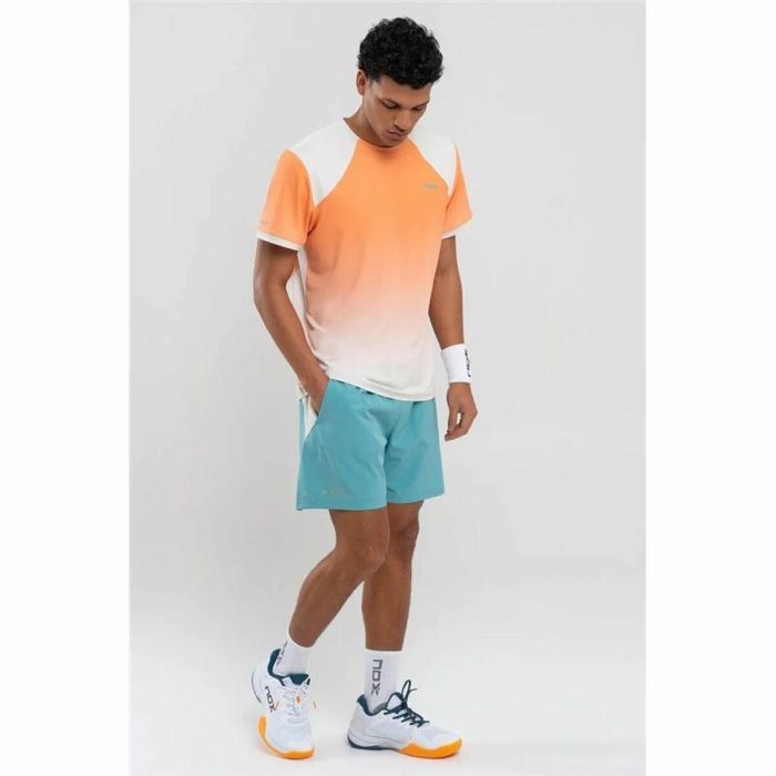 Camiseta de Manga Corta Hombre Nox Pro Mock Naranja 2 Camiseta de Manga Corta Hombre Nox Pro Mock Naranja 2
