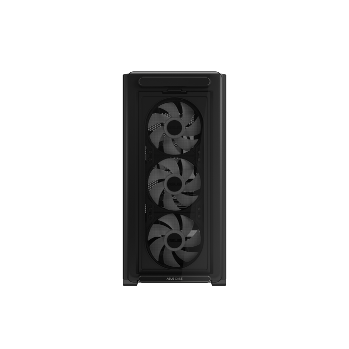 Asus A23 PLUS TG ARGB Negro - Torre PC, micro ATX/Mini-ITX, 3x120mm Ventiladores, Vidrio Templado, RGB, Ref. 90DC00K0-B19010