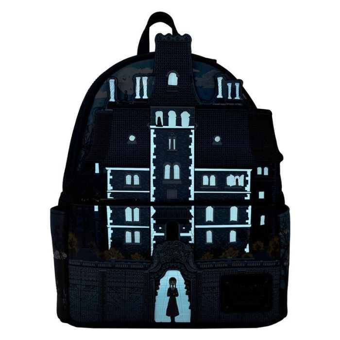 Mochila Nevermore Academy Miercoles Loungefly 2