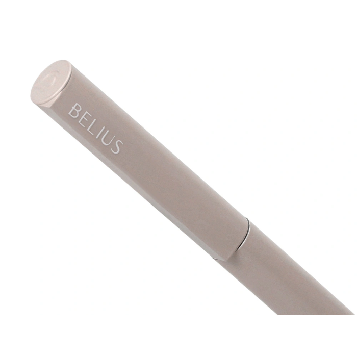 Belius Rocket B Bolígrafo Minimalista Gris Tinta Azul Caja Cilíndrica 0,8 mm Aluminio 7