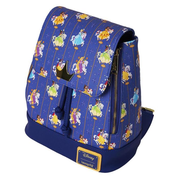 Mochila Carousel Princesas Disney Loungefly 26cm 4