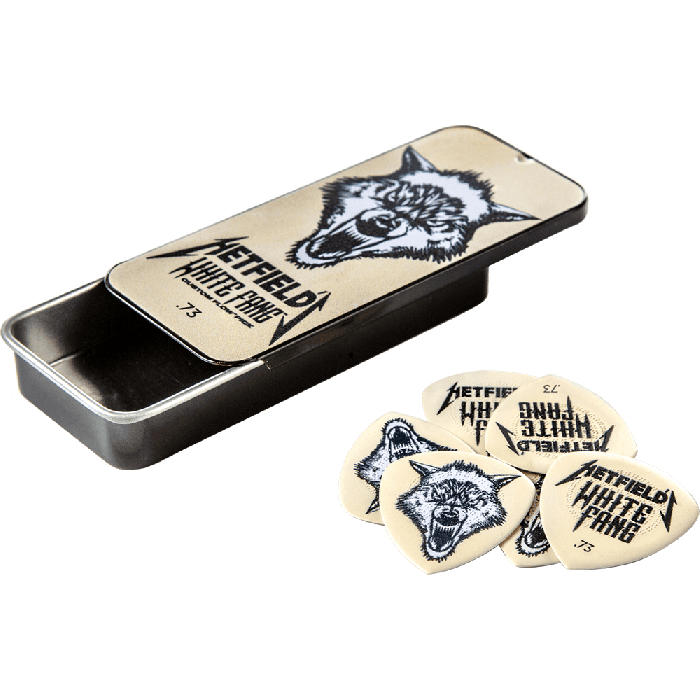 Dunlop Hetfield'swhite Fang - 0,73 Mm Caja Surtido 6 Ud