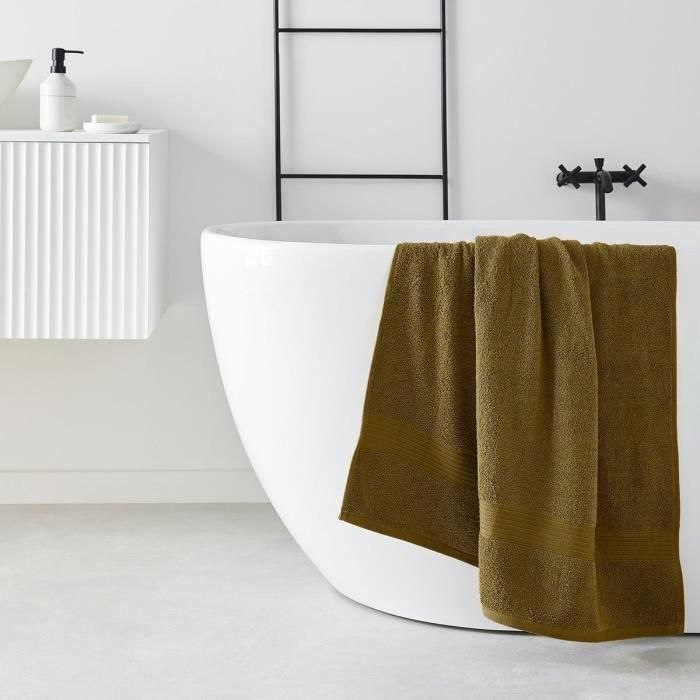 TODAY Essential - Maxi sábana de baño 90x150 cm 100% Algodón color bronce 1 TODAY Essential - Maxi sábana de baño 90x150 cm 100% Algodón color bronce 1