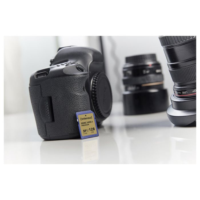 Intenso 3421490 Tarjeta SDXC 64GB Premium Clase 10 UHS-I 45MB/s 2