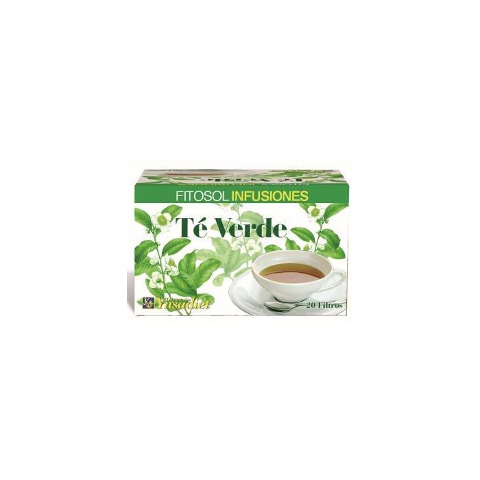 Fitosol Infusión de Té Verde 20 Filtros, para Después de Comidas