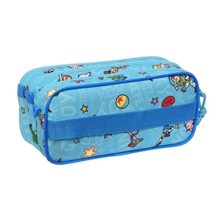 Portatodo Triple Toy Story Ready to play Azul claro (21,5 x 10 x 8 cm) 4 Portatodo Triple Toy Story Ready to play Azul claro (21,5 x 10 x 8 cm) 4