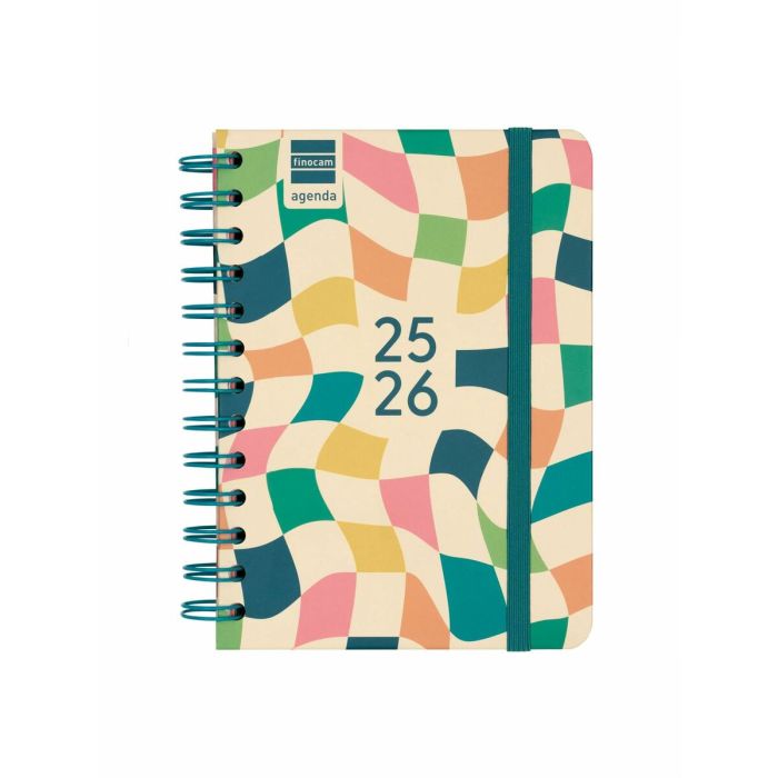 Finocam Agenda Cosmo Para Estudiantes Espiral Doble 8º Svh Kai 2025-2026, Diseños Variados, Cierre con Goma, Adhesivos Temáticos Finocam Agenda Cosmo Para Estudiantes Espiral Doble 8º Svh Kai 2025-2026, Diseños Variados, Cierre con Goma, Adhesivos Temáticos