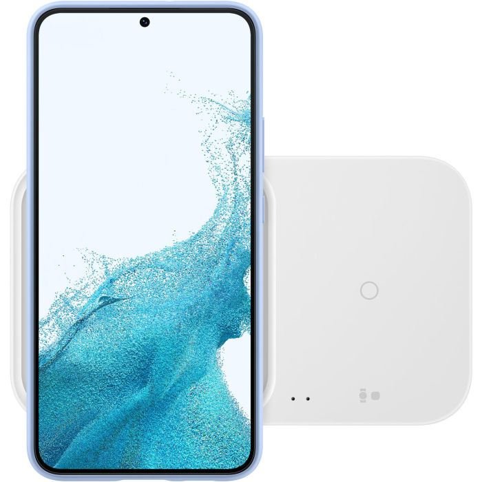 Samsung EP-P5400 Cargador Inalámbrico Dual para Móviles, Auriculares y Relojes Inteligentes, Blanco 1