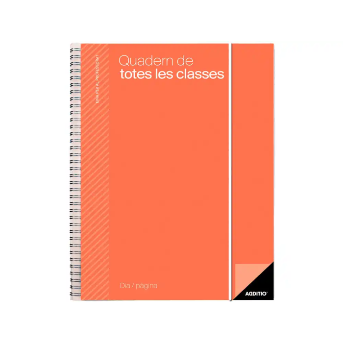 Additio Cuaderno de Tutoria Planificacion Dia Pagina Evolucion Continua Catalan 17 x 24 cm 2