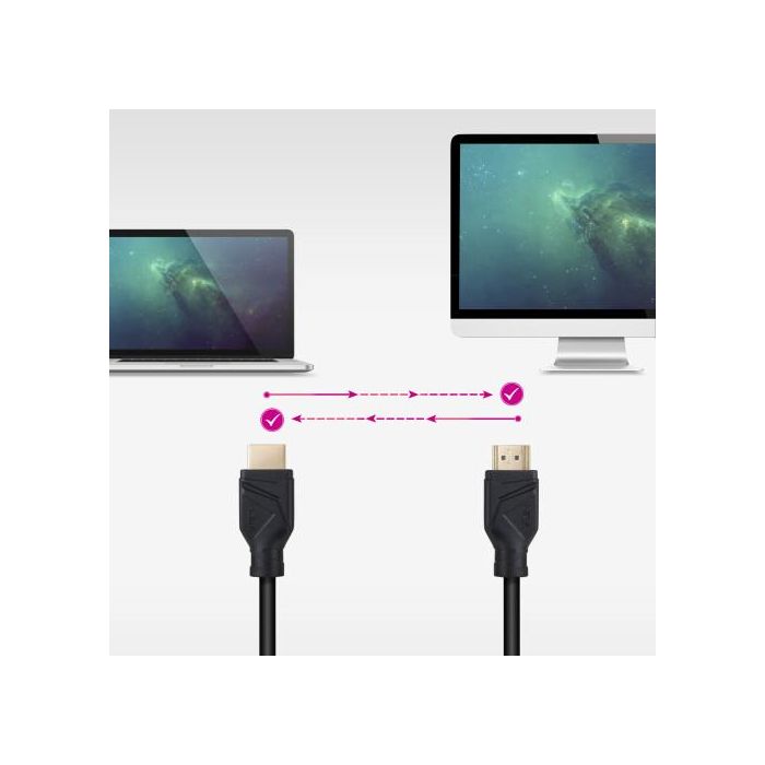 Nanocable Cable Hdmi V2.1 8K@60Hz 48Gbps Ccs, A/M-A/M, Negro, 2 M 4 Nanocable Cable Hdmi V2.1 8K@60Hz 48Gbps Ccs, A/M-A/M, Negro, 2 M 4