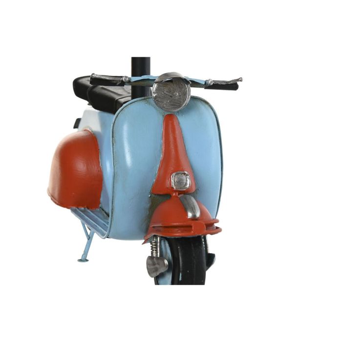DKD Home Decor Lámpara de Sobremesa Vintage Diseño Vespa Naranja y Azul, Metal y Lino, 29x15x34 cm, Iluminación LED. 4 DKD Home Decor Lámpara de Sobremesa Vintage Diseño Vespa Naranja y Azul, Metal y Lino, 29x15x34 cm, Iluminación LED. 4