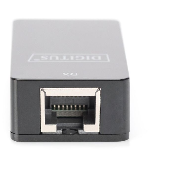 Digitus Extensor USB 1.1 a CAT5/5e/6, Alargador de Cable USB de Red hasta 45m, Negro 2