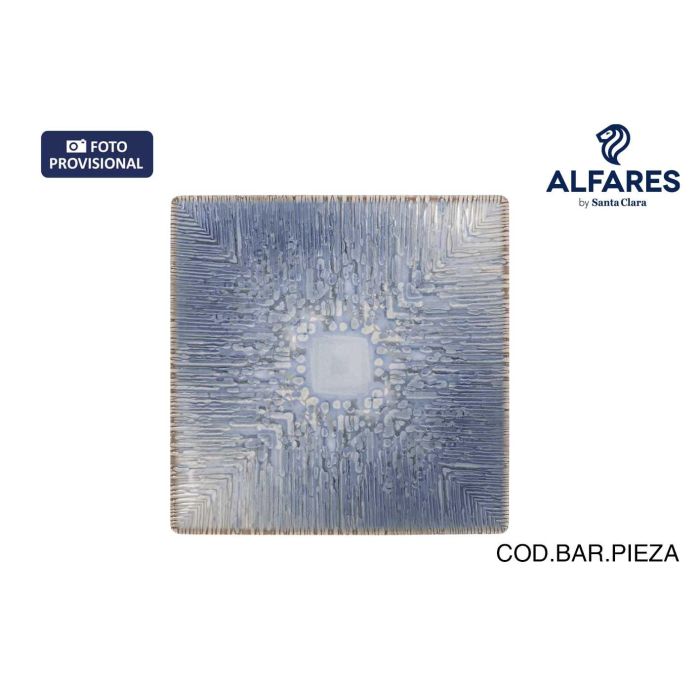 Inde Plato Postre Mira Mar 18x18 cm Brillo (12 Unidades) Inde Plato Postre Mira Mar 18x18 cm Brillo (12 Unidades)