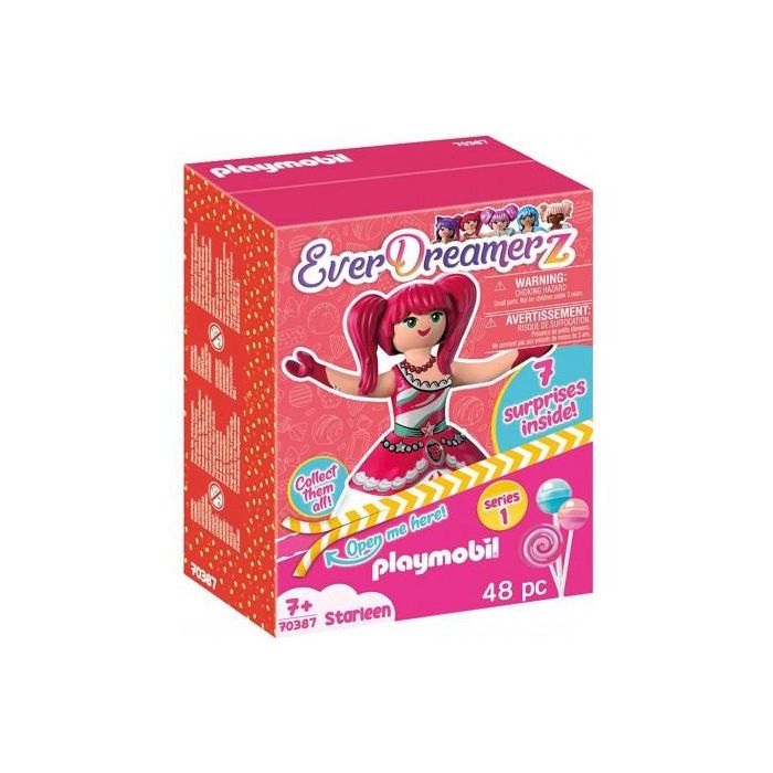 Playmobil Everdreamerz Starleen Candy World Figura con 7 Sorpresas Juguete para Niños y Niñas +7 Años 2