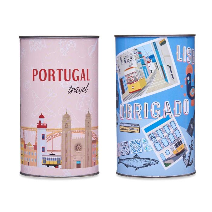 Hucha Metal 1,5K Portugal Surtidos Pincello 10X17CM (12 Unidades) 2 Hucha Metal 1,5K Portugal Surtidos Pincello 10X17CM (12 Unidades) 2