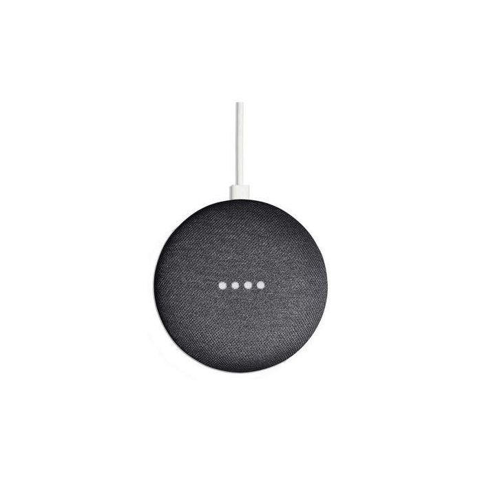 ALTAVOZ INTELIGENTE GOOGLE HOME MINI CARBON - MICROFONO INTEGRADO - WIFI BGN/AC - BT - 5V/1.8A - COMPATIBLE ANDROID/IOS 1