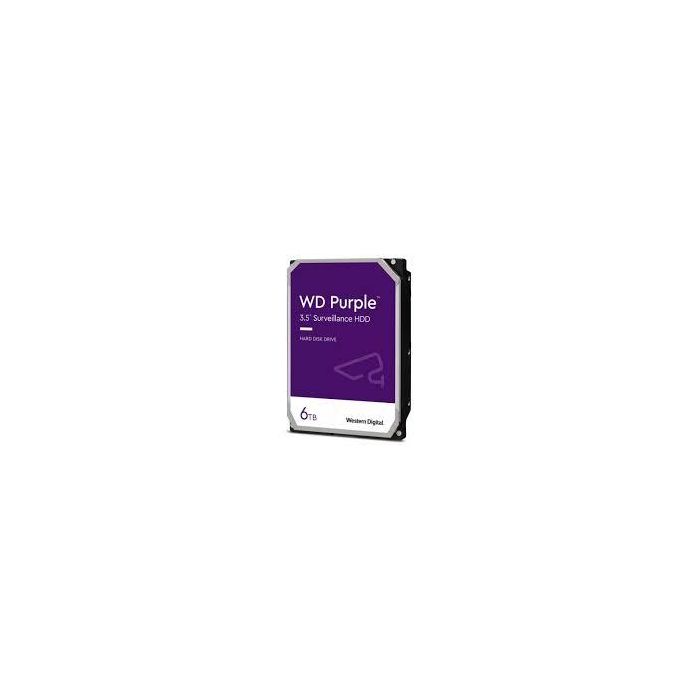 Western Digital Purple Internal Hard Drive 6 Tb 5400 Rpm 256 Mb 3.5" Serial Ata Iii WD64PURZ