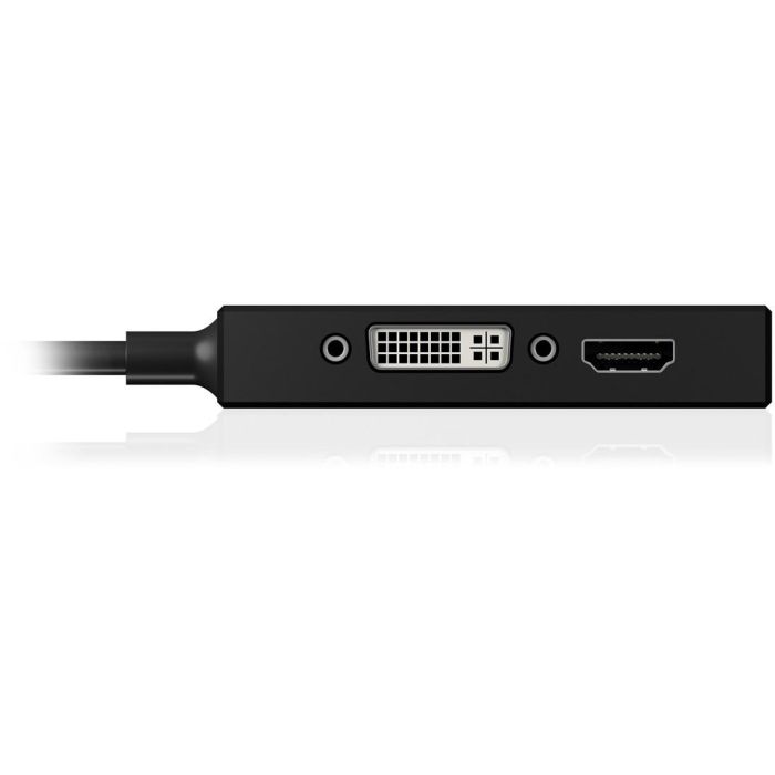 Adapter ICY BOX mini DisplayPort > DVI/HDMI/VGA 4K 60Hz Black 3 Adapter ICY BOX mini DisplayPort > DVI/HDMI/VGA 4K 60Hz Black 3