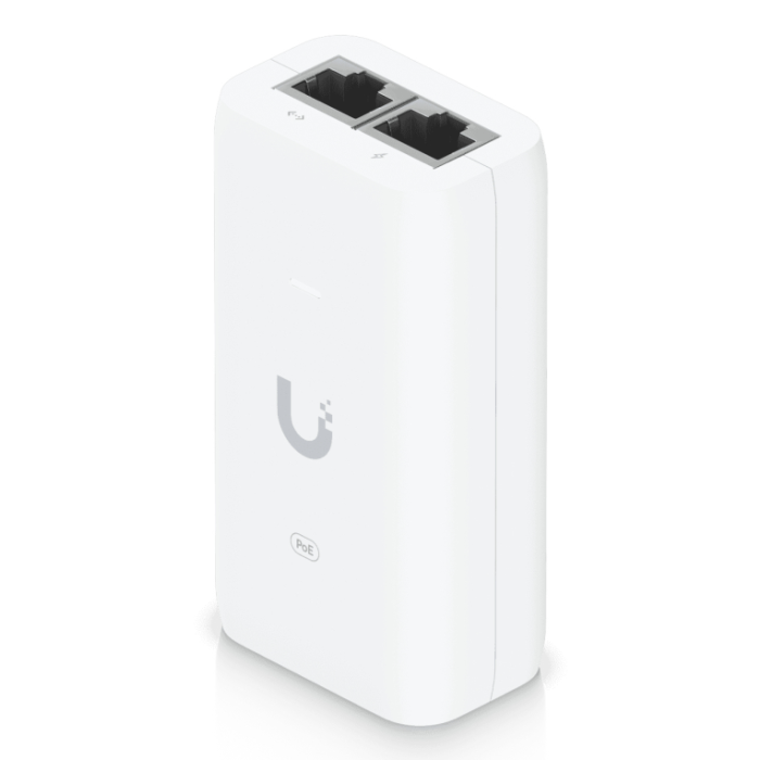 Ubiquiti Adaptador PoE Gigabit RJ45 15W para dispositivos UniFi