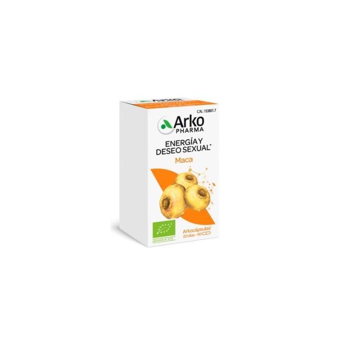 Maca 40Arkocapsulas. Bio Maca 40Arkocapsulas. Bio