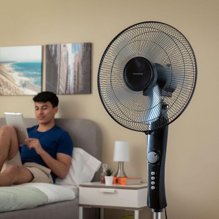Ventilador de Pie InnovaGoods Breezinn Negro 45 W 6 Ventilador de Pie InnovaGoods Breezinn Negro 45 W 6