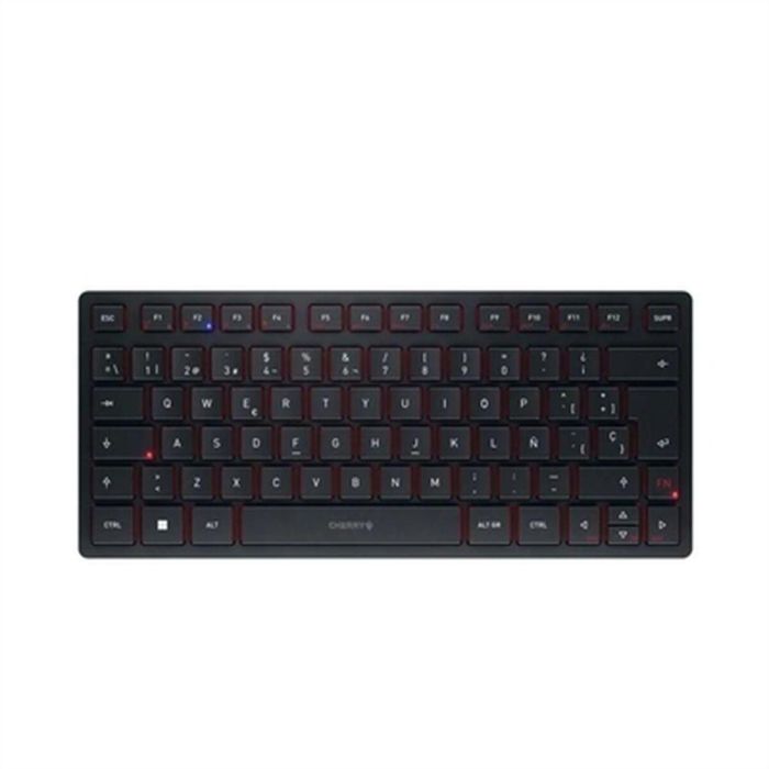 Teclado Cherry KW 9200 MINI Negro Qwerty Español QWERTY 1