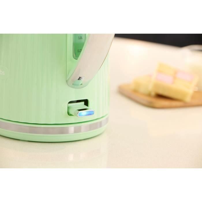 Hervidor - RUSSELL HOBBS - EDEN - 2400 W - 1,7 L - Pistacho 3 Hervidor - RUSSELL HOBBS - EDEN - 2400 W - 1,7 L - Pistacho 3