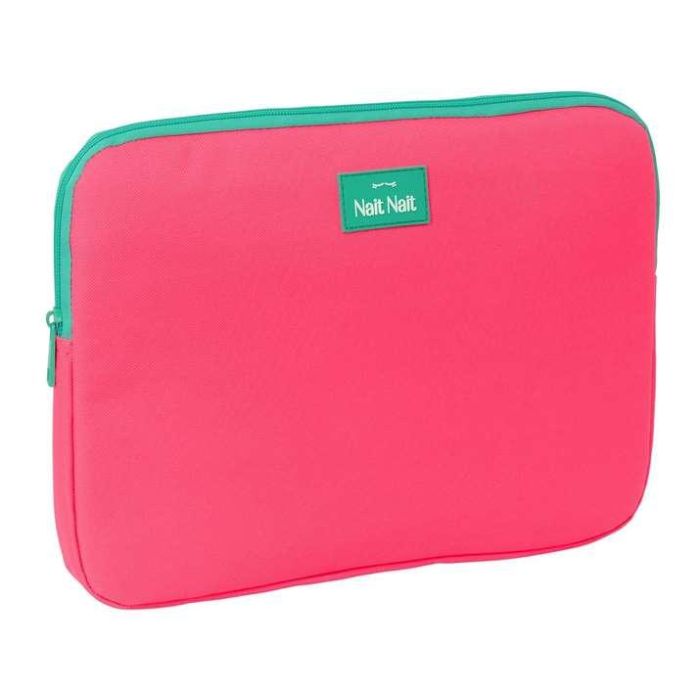 Funda para Portátil Nait Nait Rosa fluor Rosa 34 x 25 x 2 cm 0 Funda para Portátil Nait Nait Rosa fluor Rosa 34 x 25 x 2 cm 0