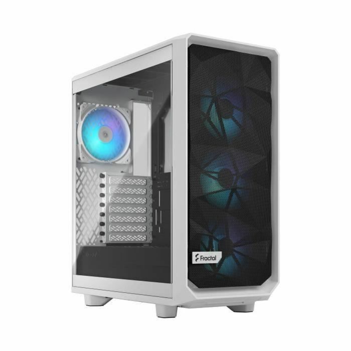 Diseño fractal Meshify 2 Compact RGB White TG Clear 4