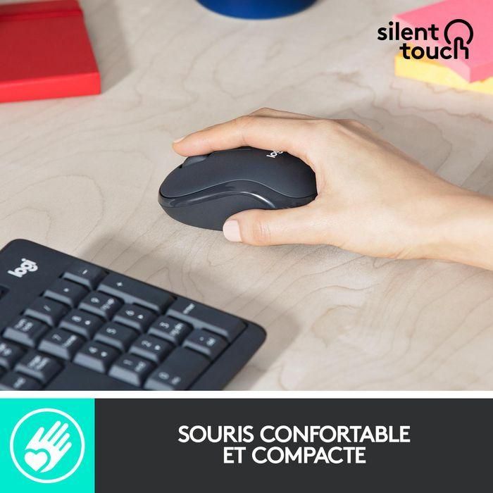 Logitech Combo Inalámbrico Silencioso MK295, Teclado y Ratón, Tecnología SilentTouch, Español 19